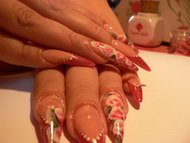 Best Nails - Épített porci, akril virág!